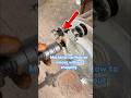 Mechanic Tip: How To Remove Rusty Stuck Bolt. #tips #tools #machine #asmr #repair #ytshorts #shorts