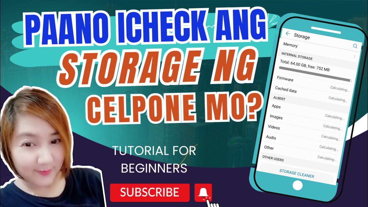 PAANO ICHECK ANG STORAGE NG CELLPHONE MO | TUTORIAL UPDATES 2024 - YouTube