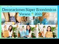 DECORACIÓN EN TENDENCIA PARA VERANO 2021 AZUL/ Haul Compras decoraciones económicas/SUMMER Deco Haul