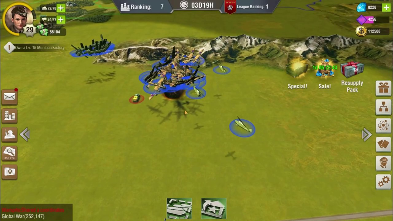 World Warfare-3D MMO Wargame Tips, Cheats, Vidoes and Strategies