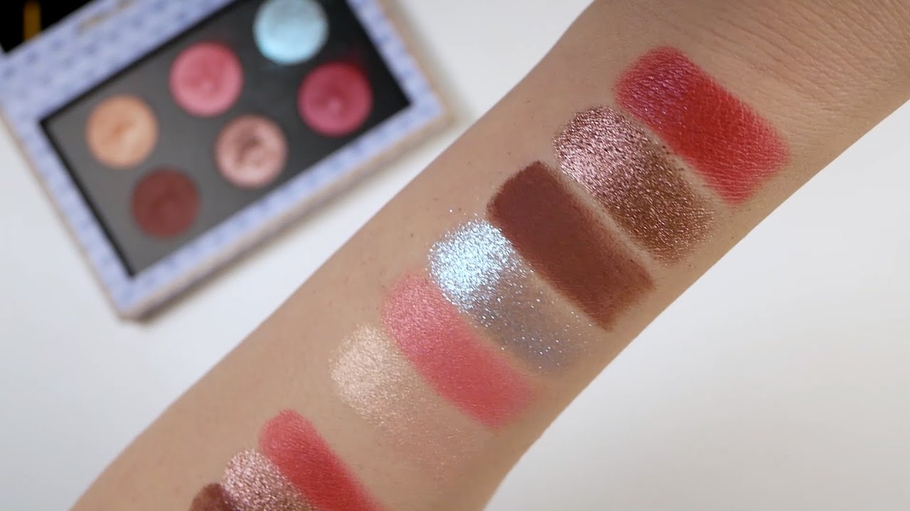 Pat McGrath Labs X Bridgerton Diamond of the First Water Live Swatches