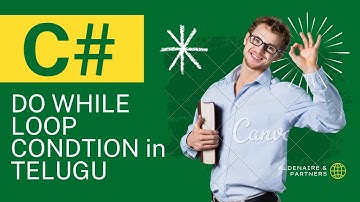 do while loop Mastering While Loop Conditions in C# - A Comprehensive Tutorial in telugu