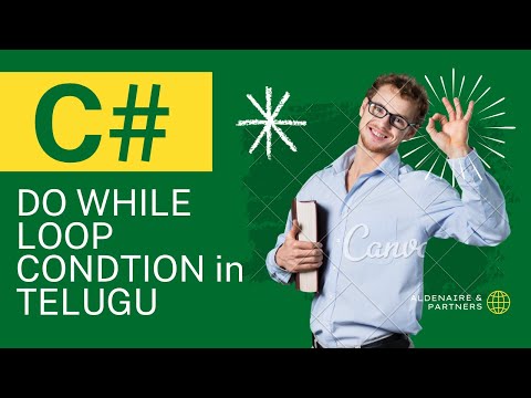do while loop Mastering While Loop Conditions in C# - A Comprehensive Tutorial in telugu