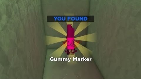How to get GUMMY marker in FIND THE MARKERS Roblox [ Updated 2025 ]