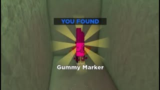 How to get GUMMY marker in FIND THE MARKERS Roblox [ UPDATED 2024 ]