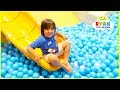 Indoor Playground for Kids Play Time + Outdoor Amusement Park!!!