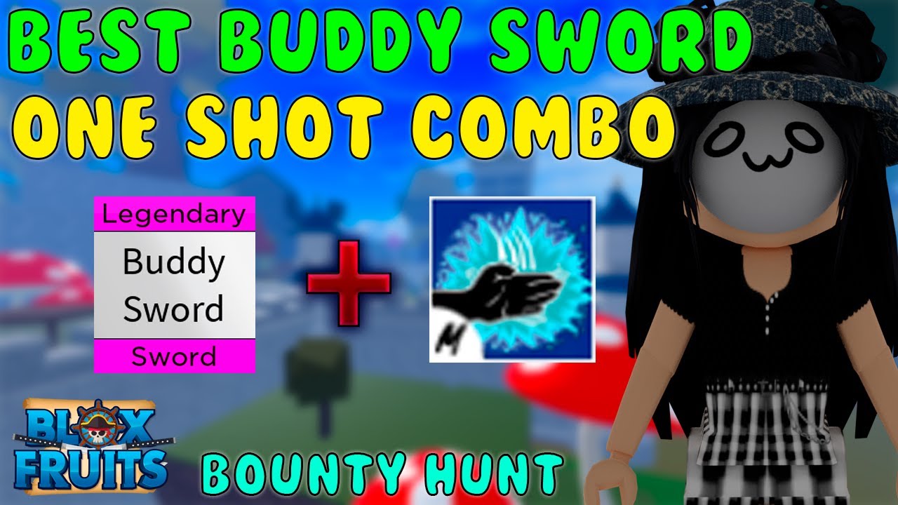 Best Shadow One Shot Combo』Bounty Hunt l Roblox, Blox fruits update 16, 25M