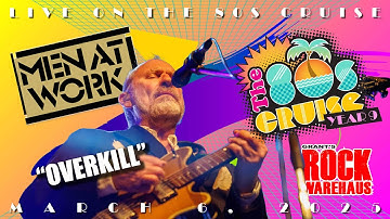 MEN AT WORK (Colin Hay) "Overtkill"  LIVE on The 80s Cruise - March 6, 2025
