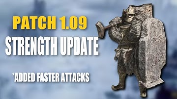 Strength builds will LOVE this : Elden ring patch 1.09