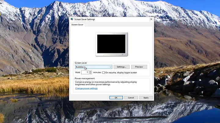 Screensaver Not Working in Windows 10 FIX [Tutorial]