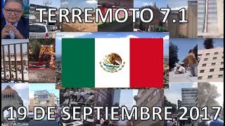 Momentos Exactos del Terremoto de 7.1 en Mexico (Mejorada)