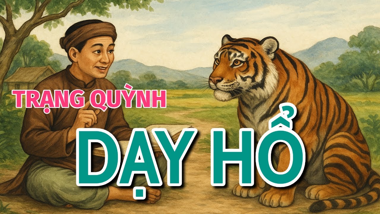 TRẠNG QUỲNH DẠY HỔ