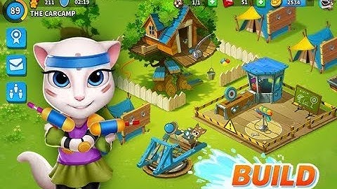 Talking Tom Camp #14 - Talking Tom Camp Gameplay Video  (iOS, Android)