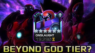 THE INSANITY OF ONSLAUGHT: Is He Already Beyond God Tier? | Mcoc
