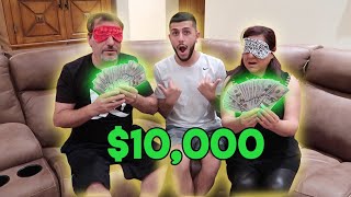 SURPRISING MY PARENTS WITH $10,000 CASH!