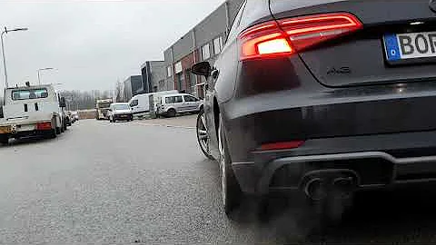 AUDI A3 TFSI EXHAUST SOUND SYSTEM SPORTUITLAAT   UITLAAT by www maxiperformance nl