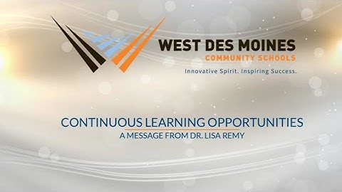 WDMCS Continuous Learning Options   Dr Lisa Remy