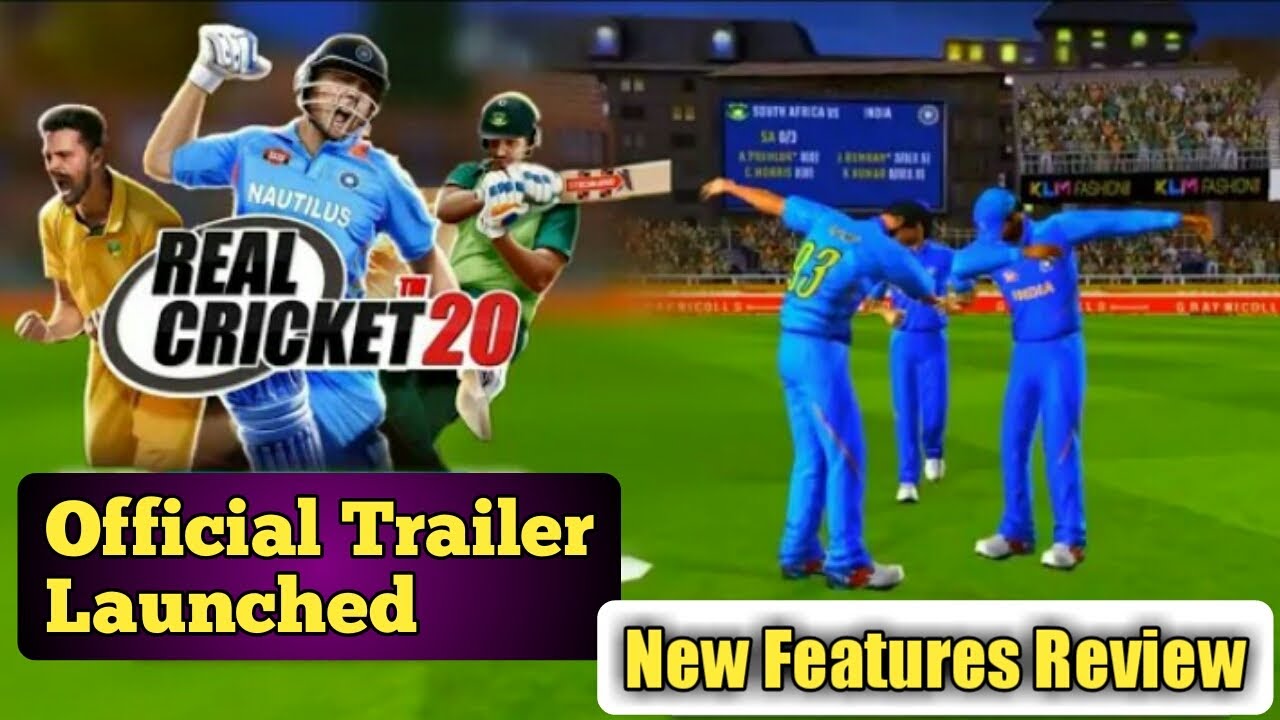 Real Cricket 20 | Official Trailer Launched | New Features Review ...