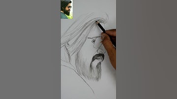Drawing #KGFChapter2  #Yash #HappyBirthdayYash | pencil sketch 😍