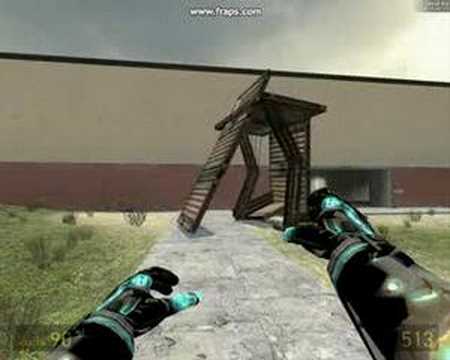 Walking robot in GMod