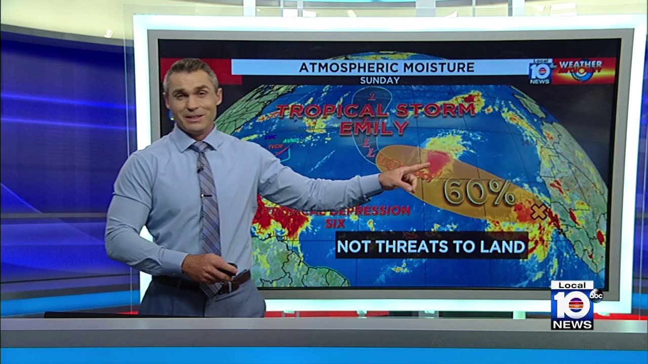 Two tropical storms form in Atlantic - YouTube