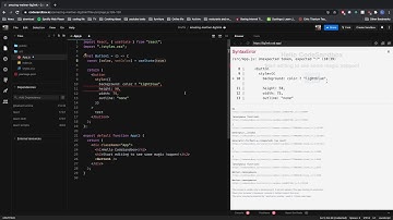 changing the color of the button with a ternary expression