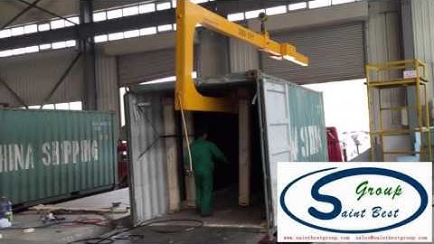 U Shape Container Glass Lifting Crane,C Shape Conatiner Loading Crane