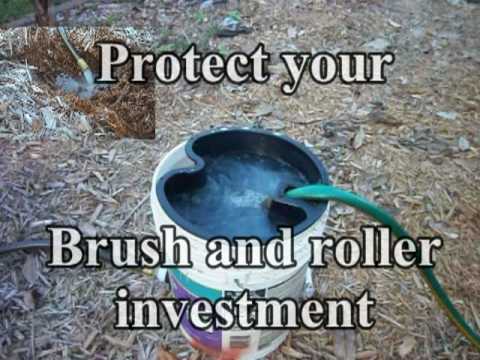 Clean paint brushes and keep the paint out of your Septic Tank with the ...