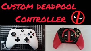 CUSTOM DEADPOOL XBOX ONE CONTROLLER