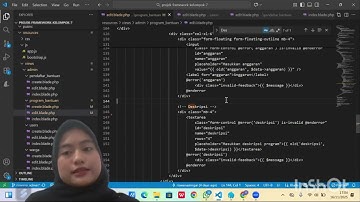 Laporan Praktikum Framework (pertemuan 10) | CRUD Data warga dan CRUD data tabel projek Bina Desa 