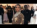 Michaela Coel stuns on the Met Gala 2023 red carpet and Janelle Monae turns up at afterparty