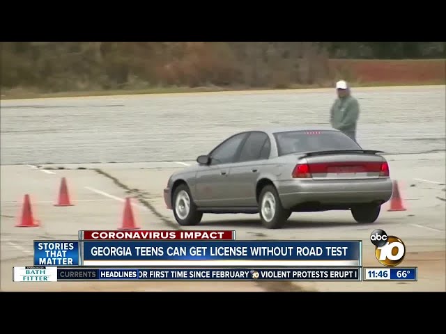 Nearly 20,000 teens in Georgia have received their driver's licenses  without a road test