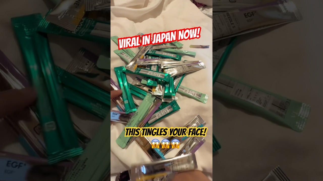 Japan’s Viral Skincare Secret 😳 VT Reedle S Review #JapanSkincare #beautyfinds #japanonly