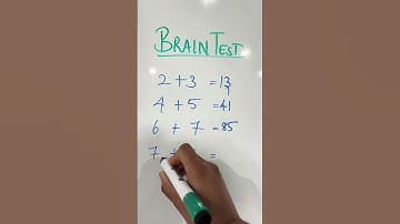 Brain Test-Maths #shortvideo #maths #calculation #braintest #2024 #trending #tricks #viral #shorts