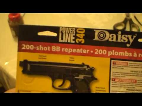 Daisy Power Line 340 Bb Spring Airgun Unboxing Youtube
