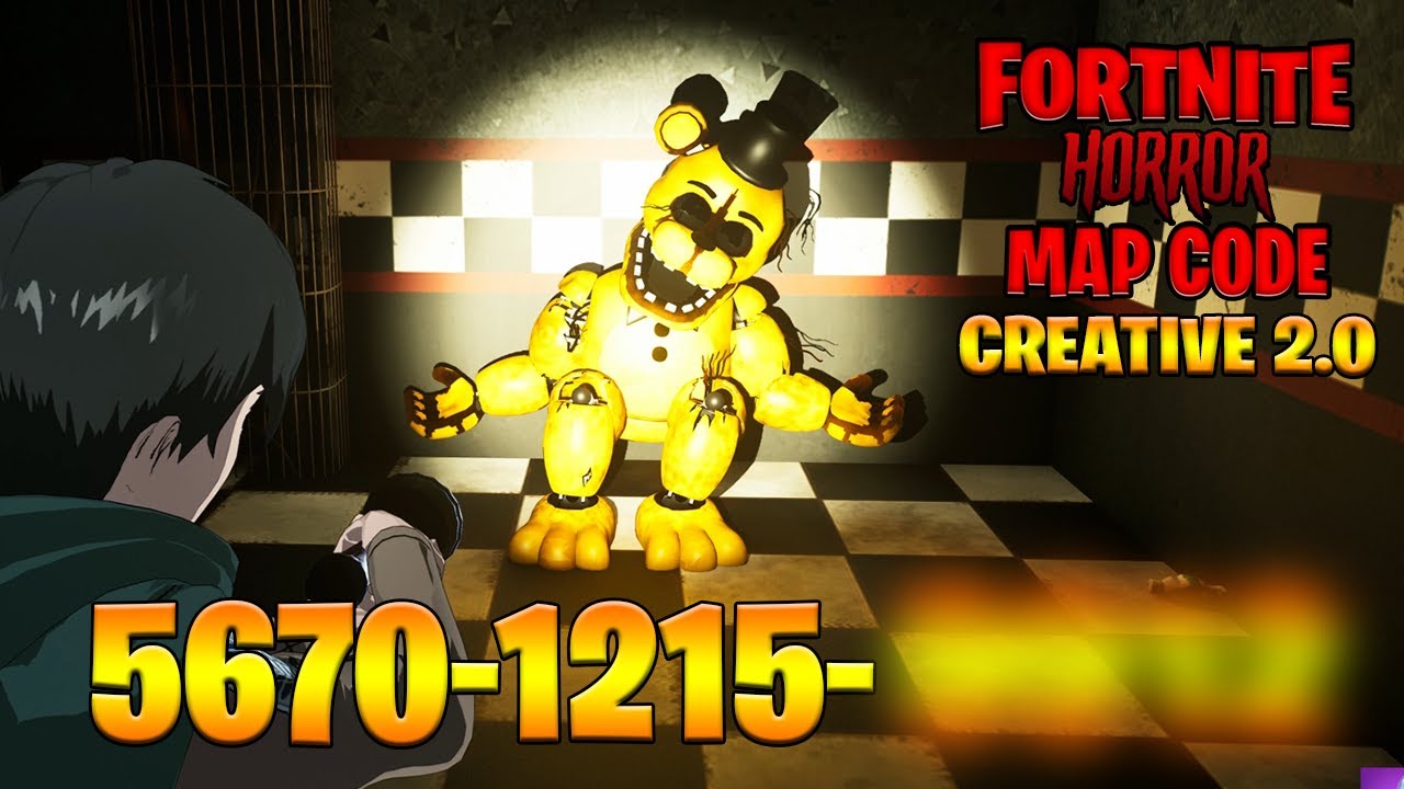 FNAF MAP #2 Made In Creative 2.0 Map Code In Fortnite! (Five Nights At  Freddy's Gameplay) 