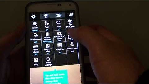 Samsung Galaxy S5: How to Reset Camera Settings Back to Default