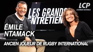 Émile Ntamack, ancien joueur de rugby international | Les grands entretiens de Nathalie Iannetta