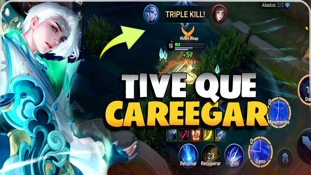 15 KILL DE KONGMING USEI TODO MEU QI NESSA PARTIDA - Honor of kings 