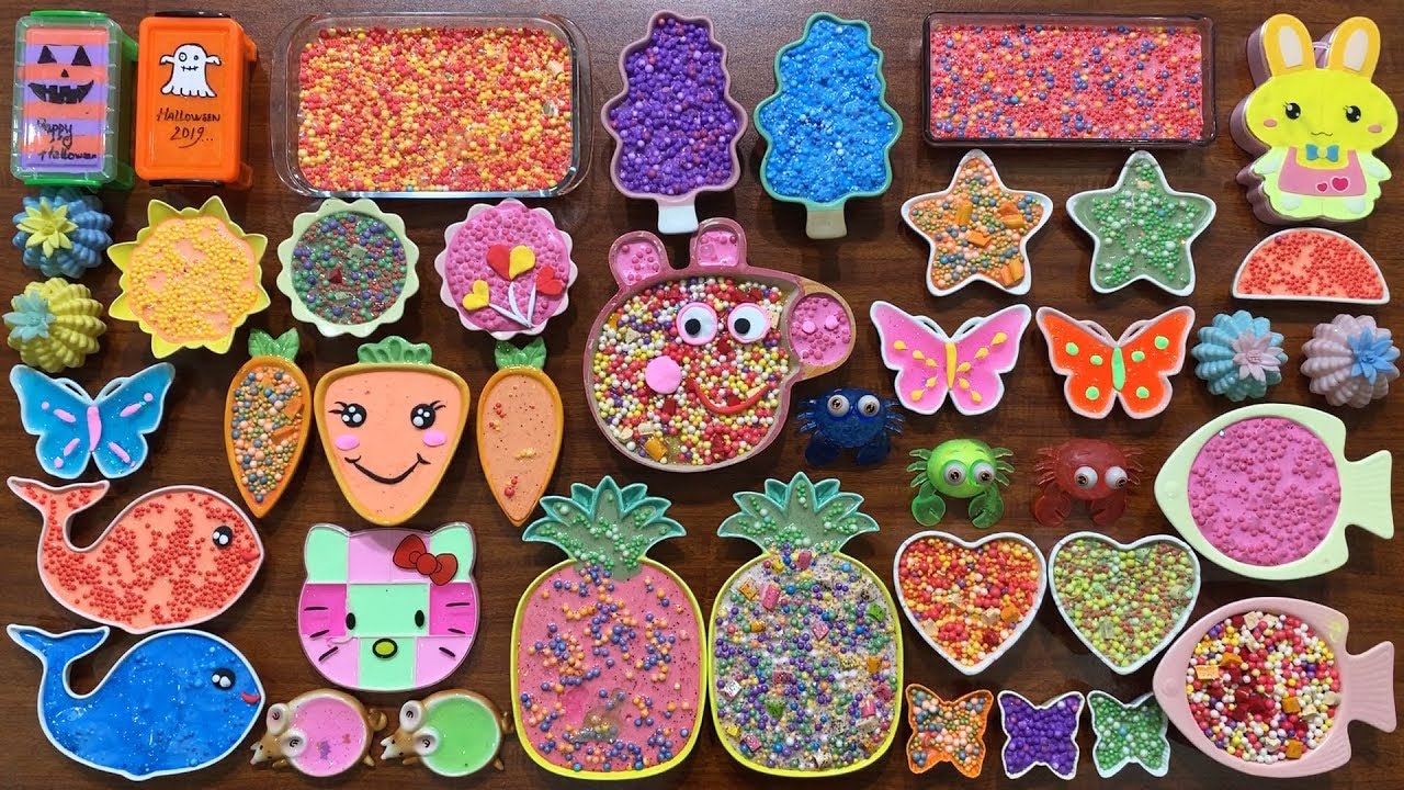 Relaxing with Floam Slime !! Mixing All My Homemade Slime !! Most Satisfying DIY Slime 