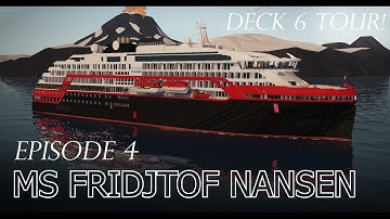 Deck 6 Tour! - Ms Fridtjof Nansen - EP 4 - Stormworks Build Series