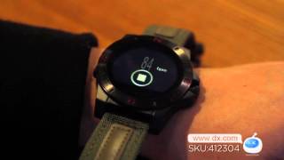 Dx : N10 MTK2501 Bluetooth 4.0 Smart Watch w/Compass Barometer