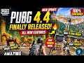 PUBG 4.4 Update Finally Released 🔥 New Features Gameplay