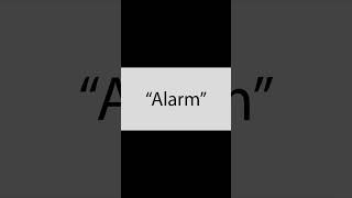 Alarm How to pronounce Alarm Pronounce It Now