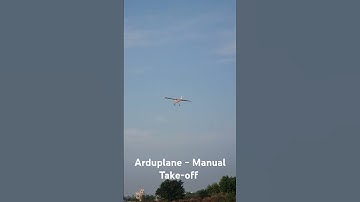 Arduplane - Manual - Takeoff #ardupilot #arduplane #pixhawk