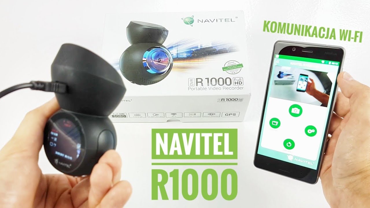 NAVITEL R1000 Wi-Fi Aplikacja WIFI | ForumWiedzy - YouTube
