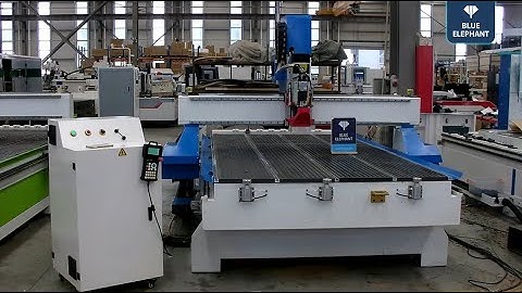 Blue Elephant CNC 1530ATC 5x10ft CNC test video for Puerto Rico customer