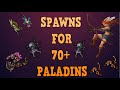 Tibia [Where to hunt RP] - SPAWNS FOR 70  PALADINS