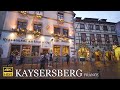 KAYSERSBERG 🇫🇷 🎄Christmas Evening Walk Tour ( marché de noël  ) Alsace France 4K 50p HDR