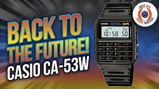 Movie Star The Casio Ca53w From Back To The Future Youtube